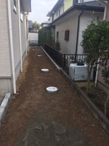 千葉にて駐車場舗装工事を行いました。