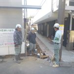解体・外構工事現場へ　２月度安全パトロール